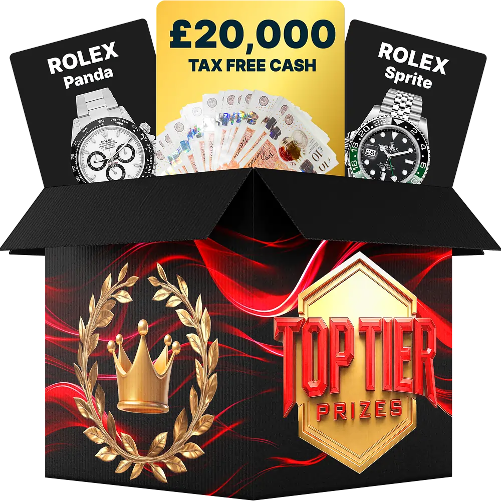 Top Tier Prizes